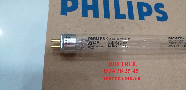 bóng đèn diệt khuẩn philips 4w